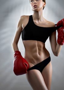 femmes sportives boxe
