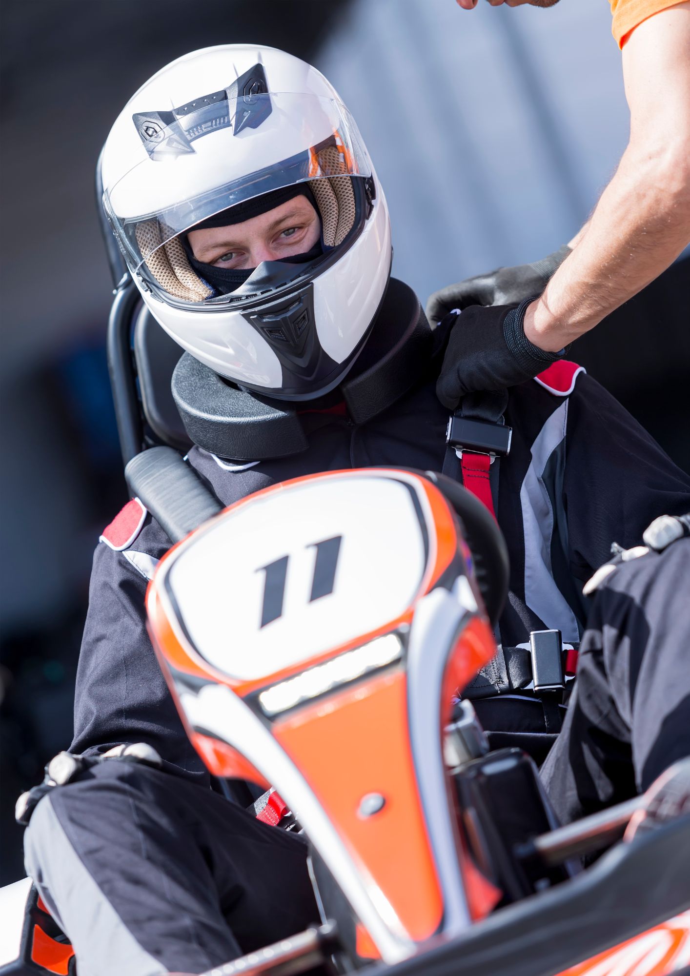 pilote de course adrénaline 