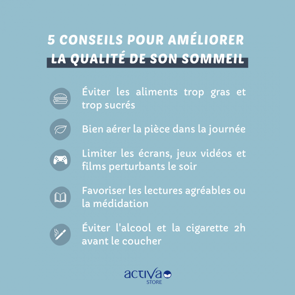 Améliorer la qualité du sommeil